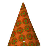 Chapeaux De Fètes Orange Twirl (Droite)
