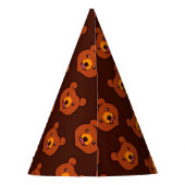 Chapeaux De Fètes Ours Brown de Kawaii (Dos)