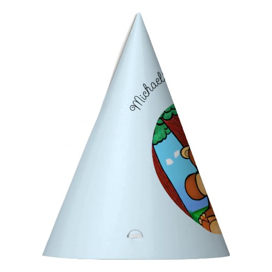 Chapeaux De Fètes Ours dans les prairies (Gauche)