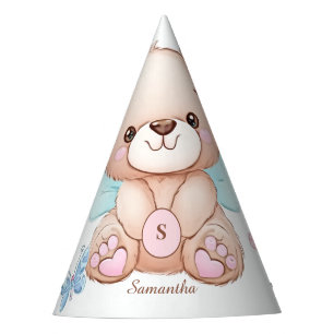 Chapeaux De Fètes Ours et papillons Casquette de parti personnalisé