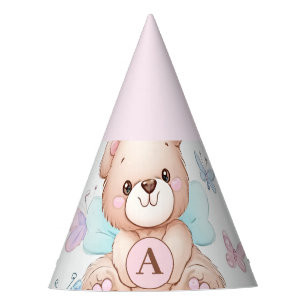 Chapeaux De Fètes Ours et papillons Monogramme Casquette