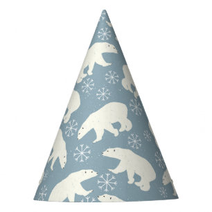 Chapeaux De Fètes Ours polaires d'hiver sans couture motif + vos idé