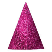 Chapeaux De Fètes Paillette rose (Dos)