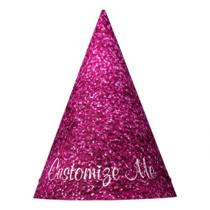 Chapeaux De Fètes Paillette rose