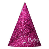 Chapeaux De Fètes Paillette rose (Gauche)