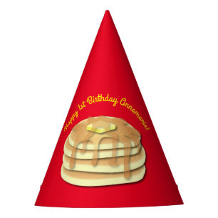 Chapeaux De Fètes Pancake Anniversaire Fête Flapjack Cute Enfants