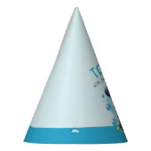 Chapeaux De Fètes Panda Boire Bleu Boba Bubble Thé Anniversaire (Gauche)