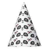 Chapeaux De Fètes Panda de caractère mignon anniversaire des enfants (Devant)