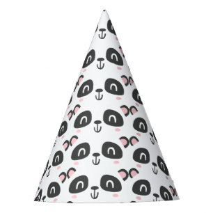 Chapeaux De Fètes Panda de caractère mignon anniversaire des enfants