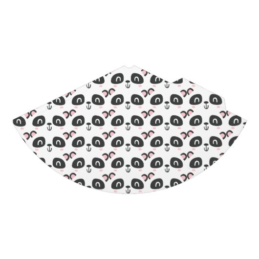 Chapeaux De Fètes Panda de caractère mignon anniversaire des enfants (Devant)