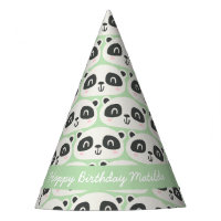 Panda de caractère mignon anniversaire des enfants