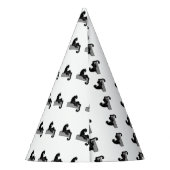 Chapeaux De Fètes Panthère noire (Dos)