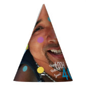 Chapeaux De Fètes Papier d'anniversaire modèle photo (Gauche)