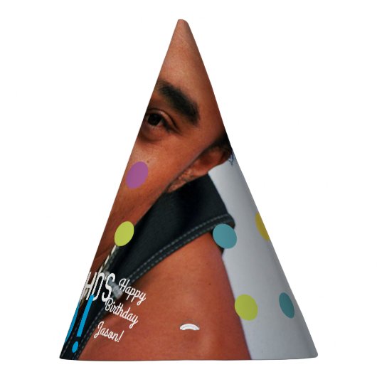 Chapeaux De Fètes Papier d'anniversaire modèle photo (Droite)
