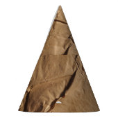 Chapeaux De Fètes Papier Recyclé : Texture écologique. (Gauche)
