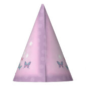 Chapeaux De Fètes papillon d'anniversaire conceptions personnalisées (Dos)