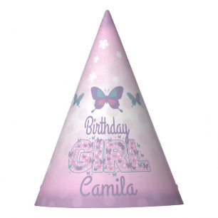 Chapeaux De Fètes papillon d'anniversaire conceptions personnalisées