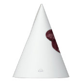 Chapeaux De Fètes Papillon en forme de coeur du cancer du sein (Gauche)