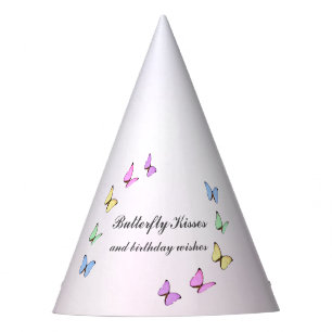 Chapeaux De Fètes Papillons colorés Anniversaire