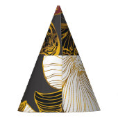 Chapeaux De Fètes Papillons & Fleurs : Motif Boho de printemps (Dos)