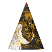 Chapeaux De Fètes Papillons & Fleurs : Motif Boho de printemps (Gauche)