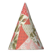 Chapeaux De Fètes Papillons rose Patchwork sans couture (Droite)