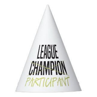 Chapeaux De Fètes Participant de Ligue de Football d'imaginaire