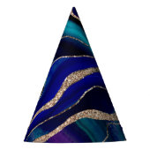 Chapeaux De Fètes Parties scintillant d'Agate de Nébula de Galaxie B (Devant)