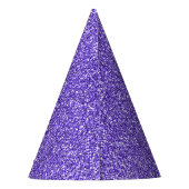 Chapeaux De Fètes Parties scintillant pourpre (Dos)