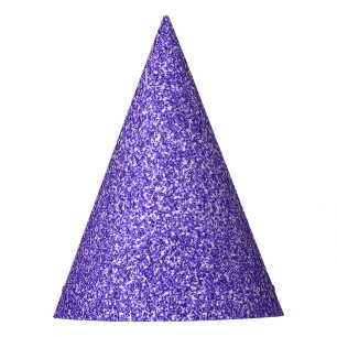 Chapeaux De Fètes Parties scintillant pourpre    