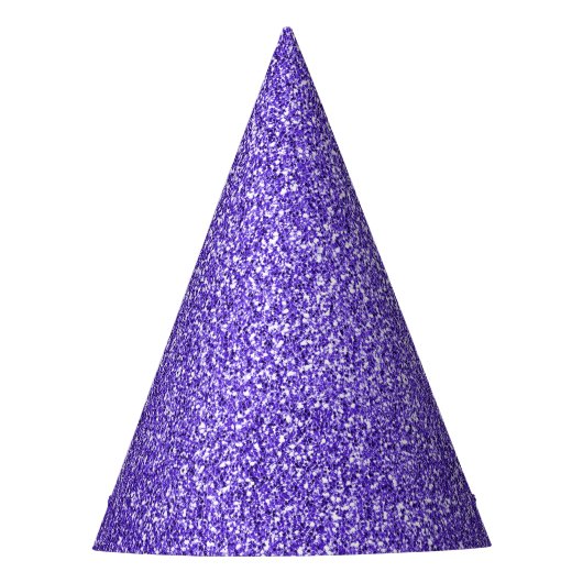 Chapeaux De Fètes Parties scintillant pourpre (Devant)