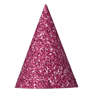 Chapeaux De Fètes Parties scintillant rose fille