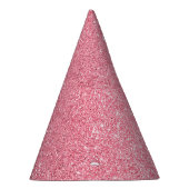Chapeaux De Fètes Parties scintillant rose, texture abstraite de Noë (Droite)