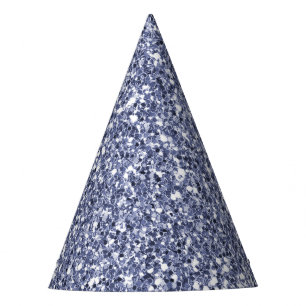 Chapeaux De Fètes Parties scintillant violette brillante