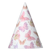 Chapeaux De Fètes Parties scintillant Whimsical Papillon Anniversair (Devant)