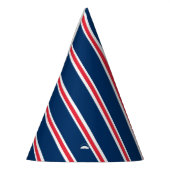 Chapeaux De Fètes Party le casquette avec les rayures rouges, (Gauche)