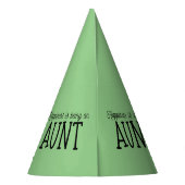 Chapeaux De Fètes Partyhat - Happiness is Being An Aunt (Dos)