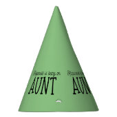 Chapeaux De Fètes Partyhat - Happiness is Being An Aunt (Droite)