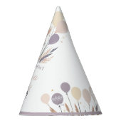 Chapeaux De Fètes Pastel Boho Rabbit et Ballons Anniversaire (Droite)