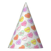 Chapeaux De Fètes Pastel Candy Heart Saint Valentin Coeurs Candies (Gauche)