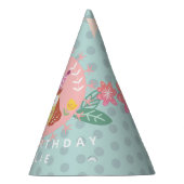 Chapeaux De Fètes Pastel Owl Joyeux anniversaire (Droite)