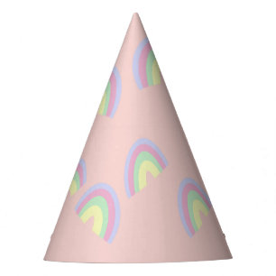 Chapeaux De Fètes Pastel Rainbow Party Casquette