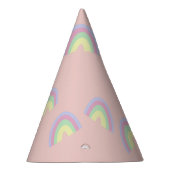 Chapeaux De Fètes Pastel Rainbow Party Casquette (Droite)