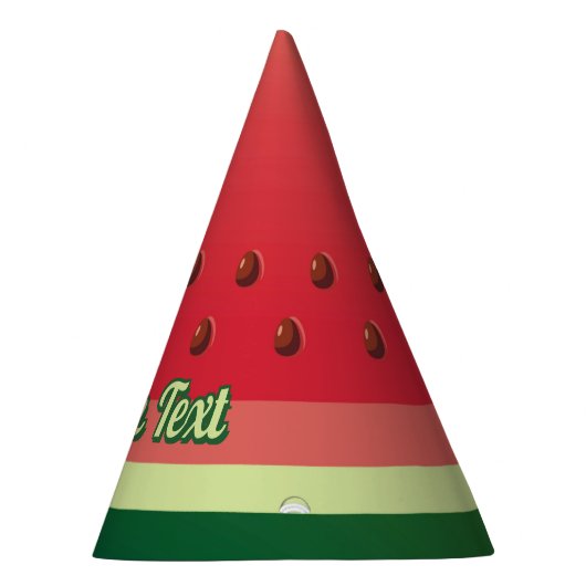 Chapeaux De Fètes Pastèque (Droite)