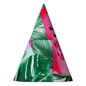 Chapeaux De Fètes Pastèques, palmiers feuilles : pattes tropicales s (Gauche)