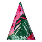 Chapeaux De Fètes Pastèques, palmiers feuilles : pattes tropicales s (Droite)