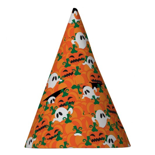 Chapeaux De Fètes Patch Citrouille Haunted Halloween Ghosts (Droite)
