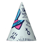 Chapeaux De Fètes Patch de mode : Stickers Pop Art. (Gauche)