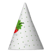 Chapeaux De Fètes Patch fraise (Droite)