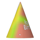 Chapeaux De Fètes Patches Pastel Initiales (Gauche)